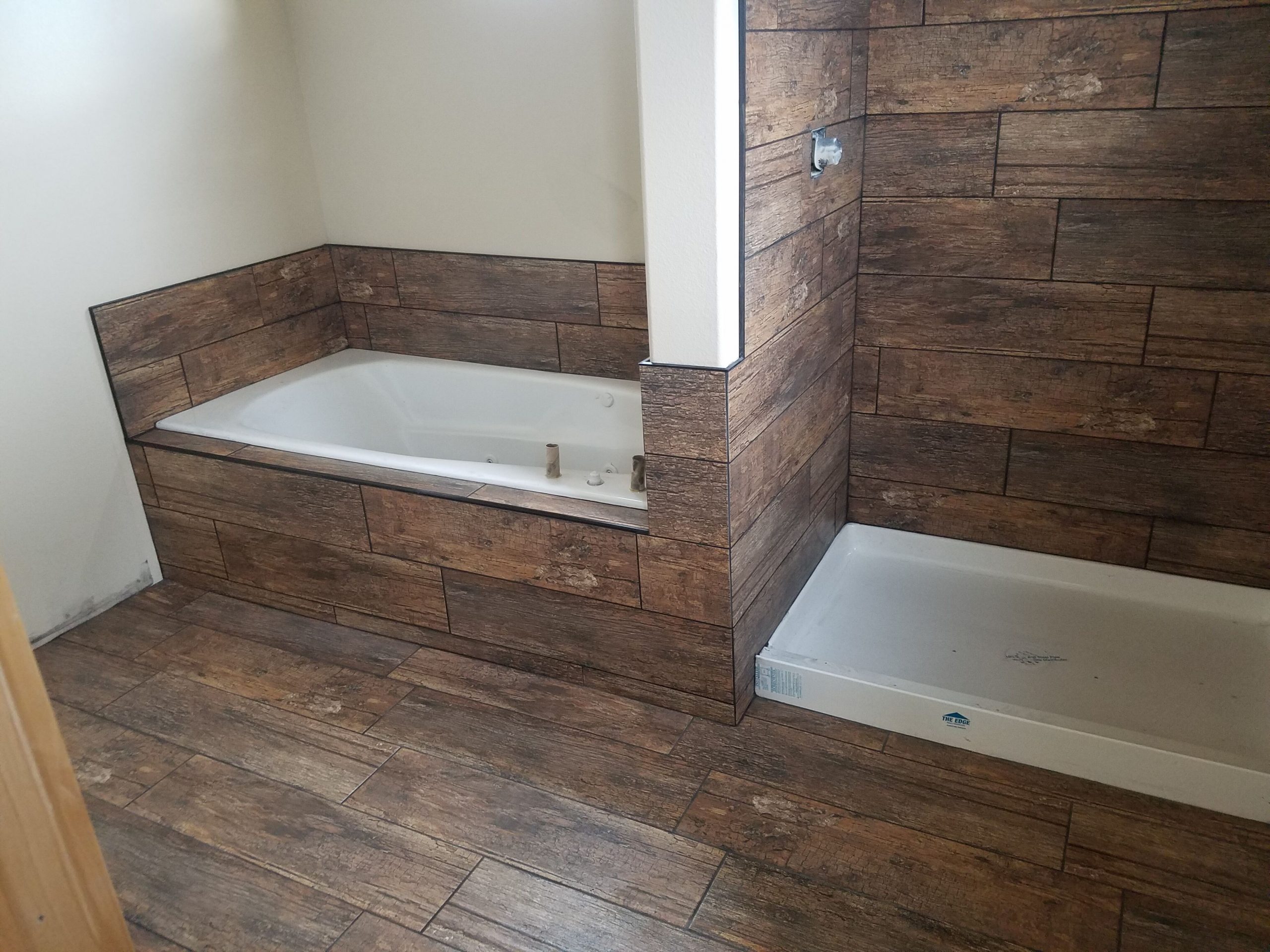 New Home Bathroom Tile by Rick's Flooring in Cheyenne, WY